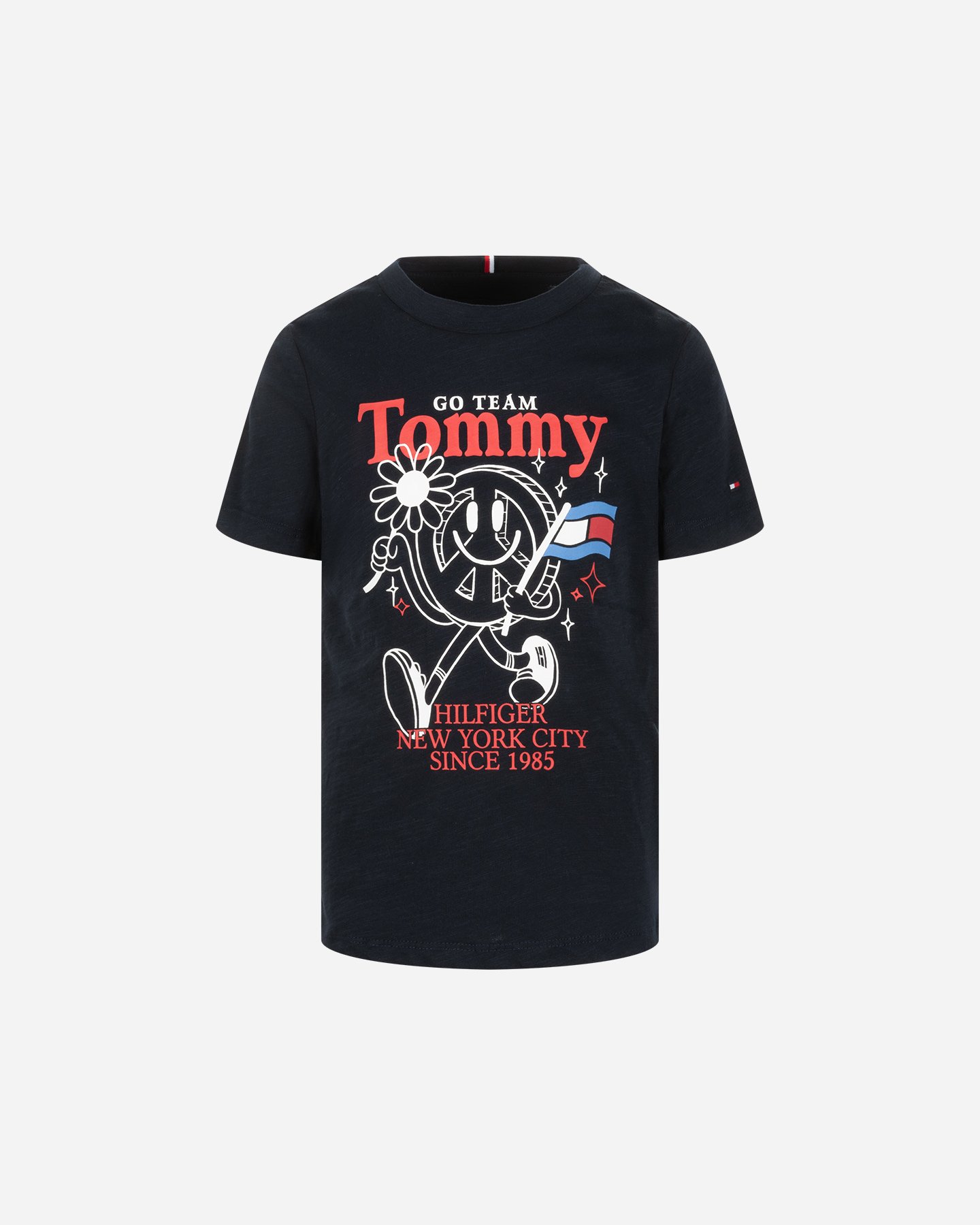 T-shirt TOMMY HILFIGER FUN GRAPHIC JR - Blu - 0 | Cisalfa Sport